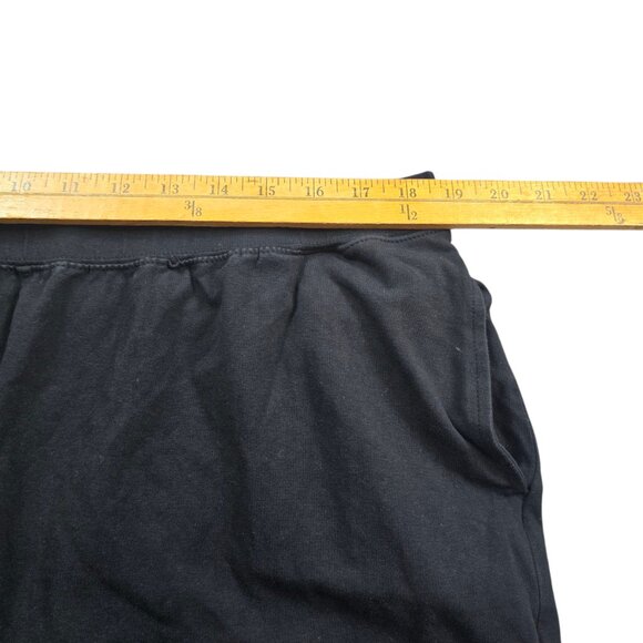 Catherines Capri Pants Women’s 1XWP Black Plus Petite Gingham Stretch Pockets - Picture 9 of 13